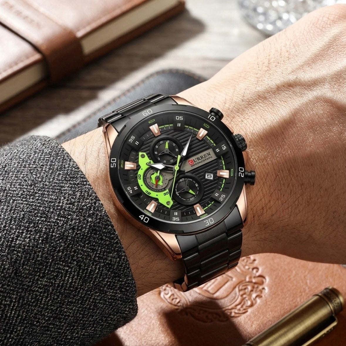 Verkalis Steel Chrono Edition – Precision Meets Modern Luxury