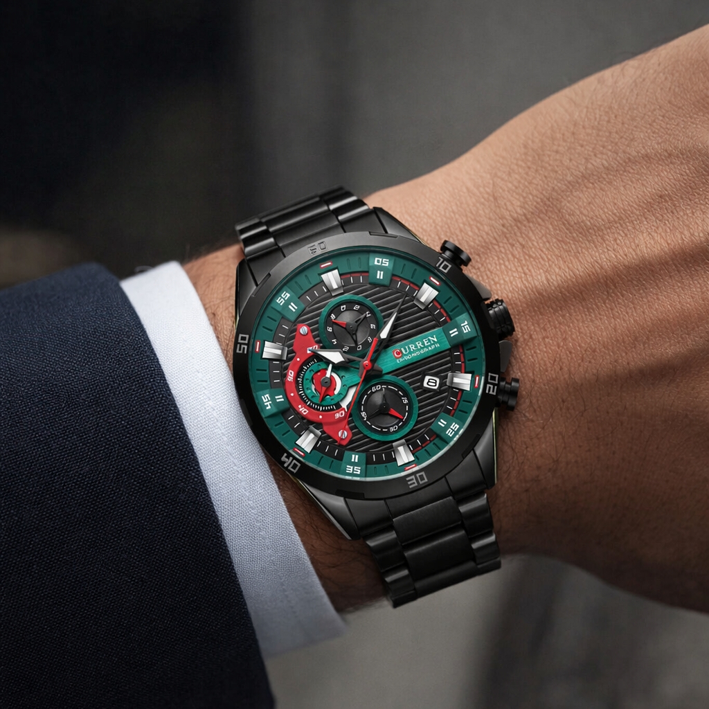 Verkalis Steel Chrono Edition – Precision Meets Modern Luxury