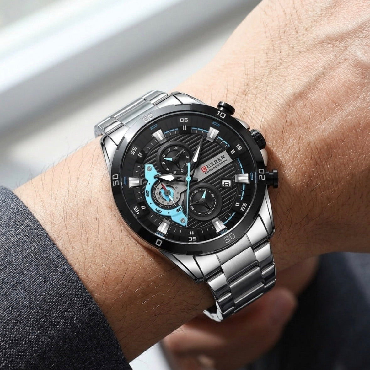 Verkalis Steel Chrono Edition – Precision Meets Modern Luxury