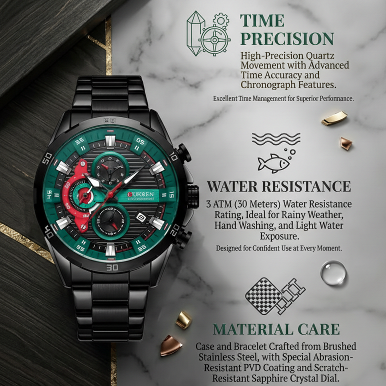Verkalis Steel Chrono Edition – Precision Meets Modern Luxury