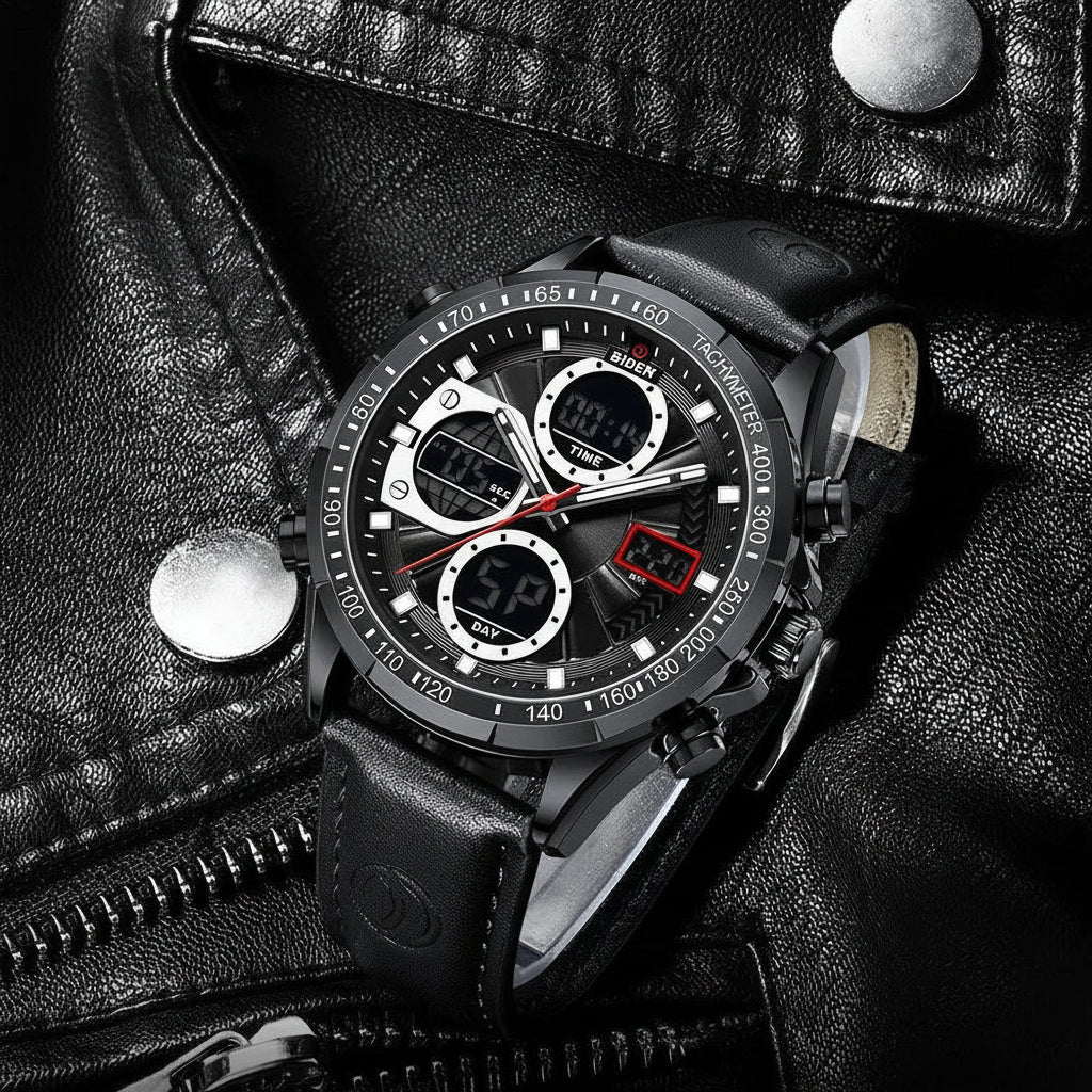 Verkalis Elite – Premium Men’s Leather Watch