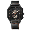 Verkalis Noir Belt Edition – Minimal Luxury Men’s Watch