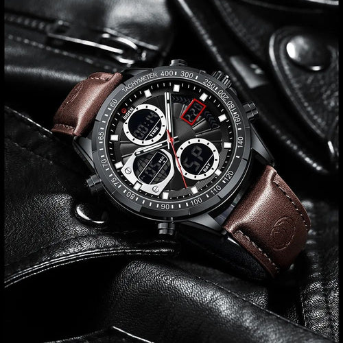 Verkalis Elite – Premium Men’s Leather Watch